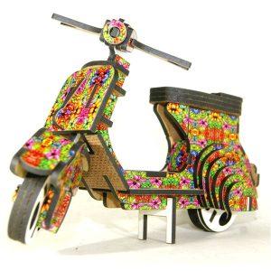 puzzle 3d vespa