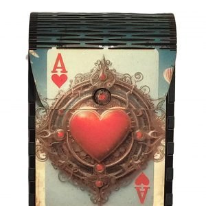 Boitier Pour Carte Poker As de Coeur