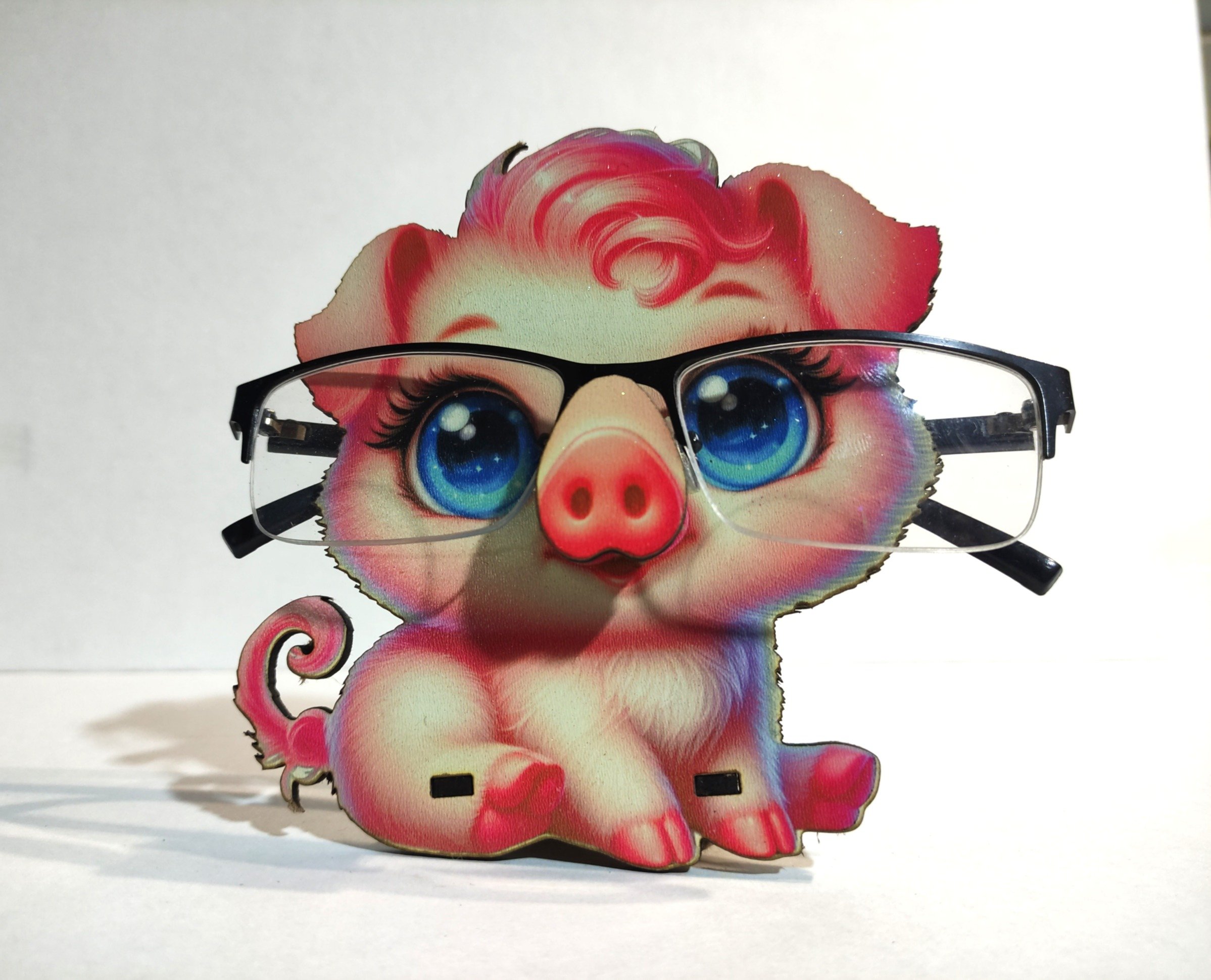 support lunettes cochonne