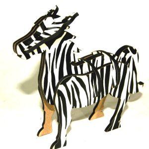 Mini Puzzle 3d zèbre Mini Puzzle 3D zèbre