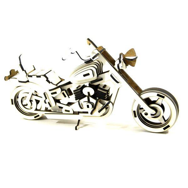 puzzle 3d decoration harley