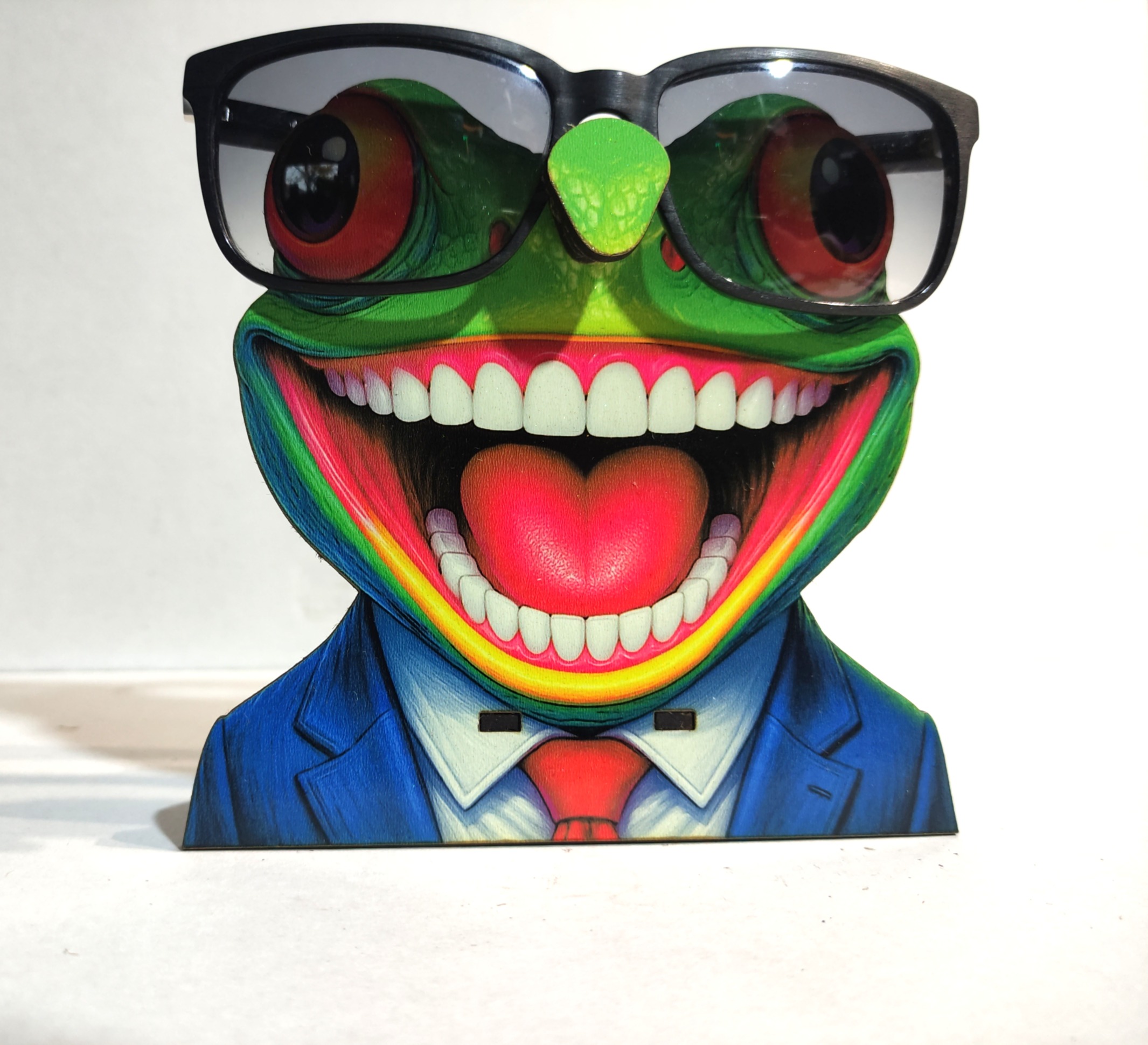 porte lunette grenouille
